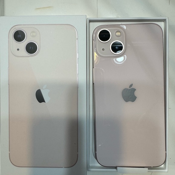 Hi brand new iPhone 13 pink iPhone never used - Picture 2 of 6